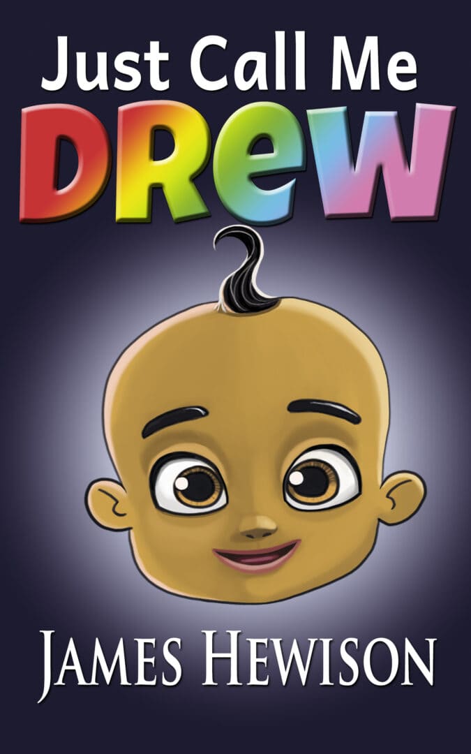 Book cover for "Just Call Me Drew" a picture book about getting to know someone without putting a label on them first.